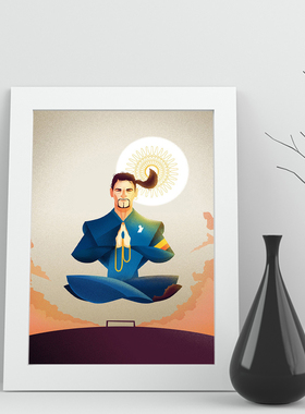 05巴乔意大利baggio实木相框照片球迷足球装饰墙桌摆件挂家居酒吧