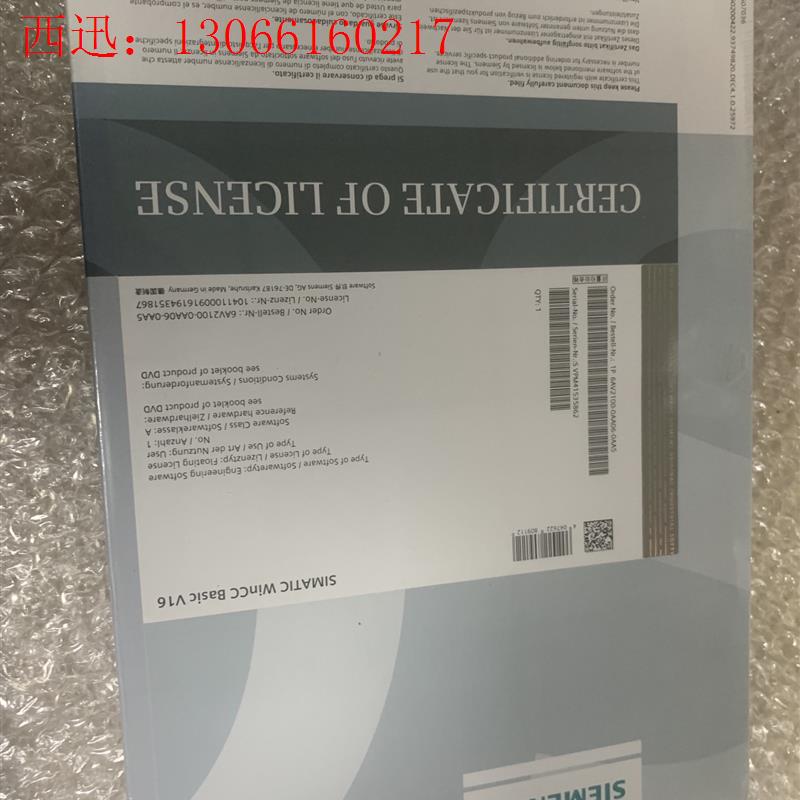 西门子6AV2100-0AA06-0AA5  未拆封,价(请询价)