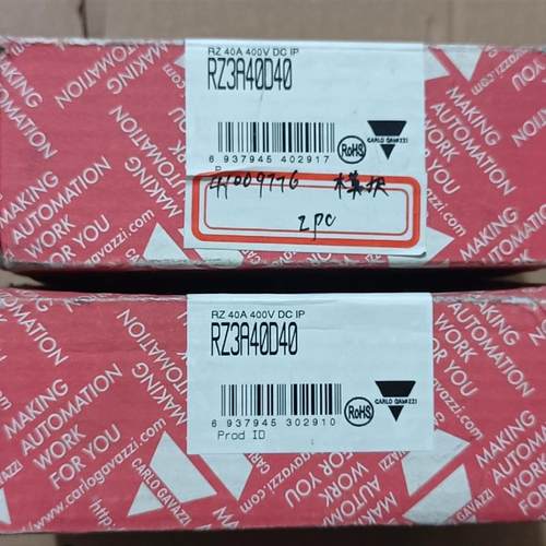 瑞士佳乐 RZ3A40D40 三相固态继电器,库存余料,(请询价)