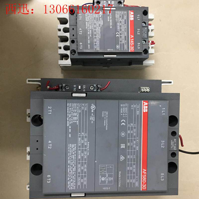 ABB交流接触器  A145-30  拆柜,成色不错,接(请询价)