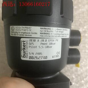 訂貨號2627 burkert D25 請詢價 2030A20