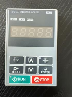 安川变频器面板JVOP一182,几乎,所标。(请询价)