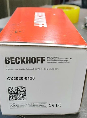 倍福PLC主机CX2020-0120带电源模块,CX21(请询价)