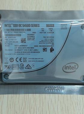 出英特尔S4500 1.92T 960G 3.84T 企业级(请询价)