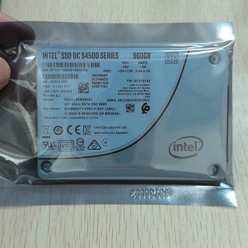 出英特尔S4500 1.92T 960G 3.84T 企业级(请询价)