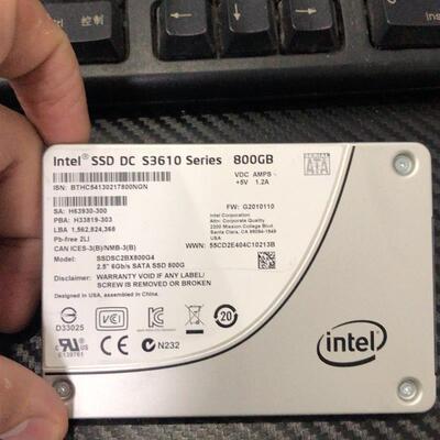 出拆机英特尔S3610 800G零售版(请询价)