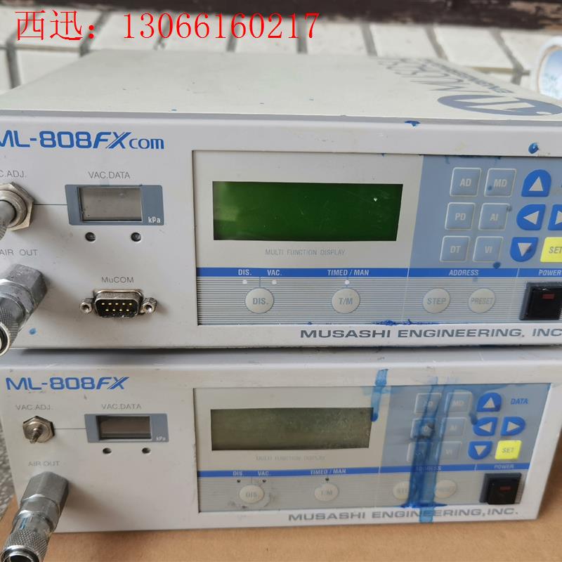 日本武藏点胶控制器,型号ML-808FX,成色实物拍摄 (请询价)