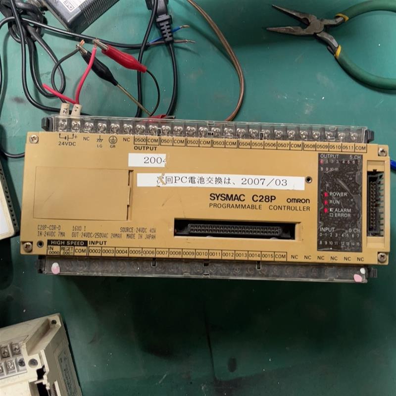 欧姆龙SYSMAC C28P 拆机,成色不是很好,随便出(请询价)
