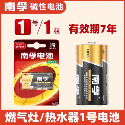 南孚碱性1号燃气灶热水器电池
