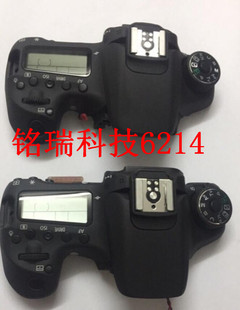 适用全新佳能70D顶盖 顶壳 上盖 模式盘闪光灯快门按键肩屏带元件