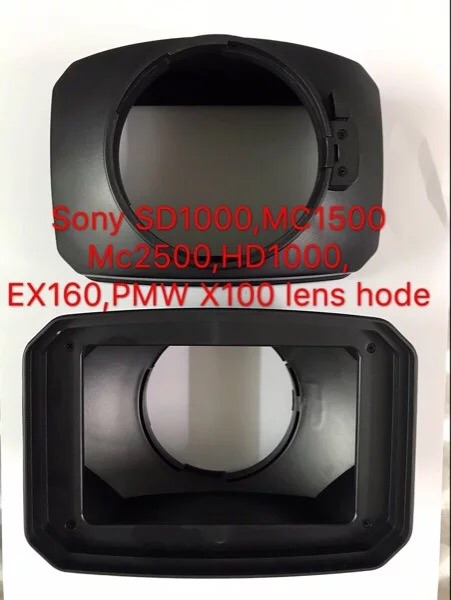 适用索尼SD1000 MC1500 MC2500 HD1000 EX160 X100 遮光罩 全新