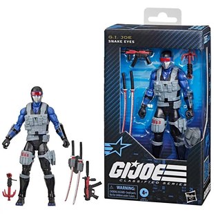 孩之宝 GIJOE 特种部队 165 蛇眼 面具人 6寸可动人偶模型