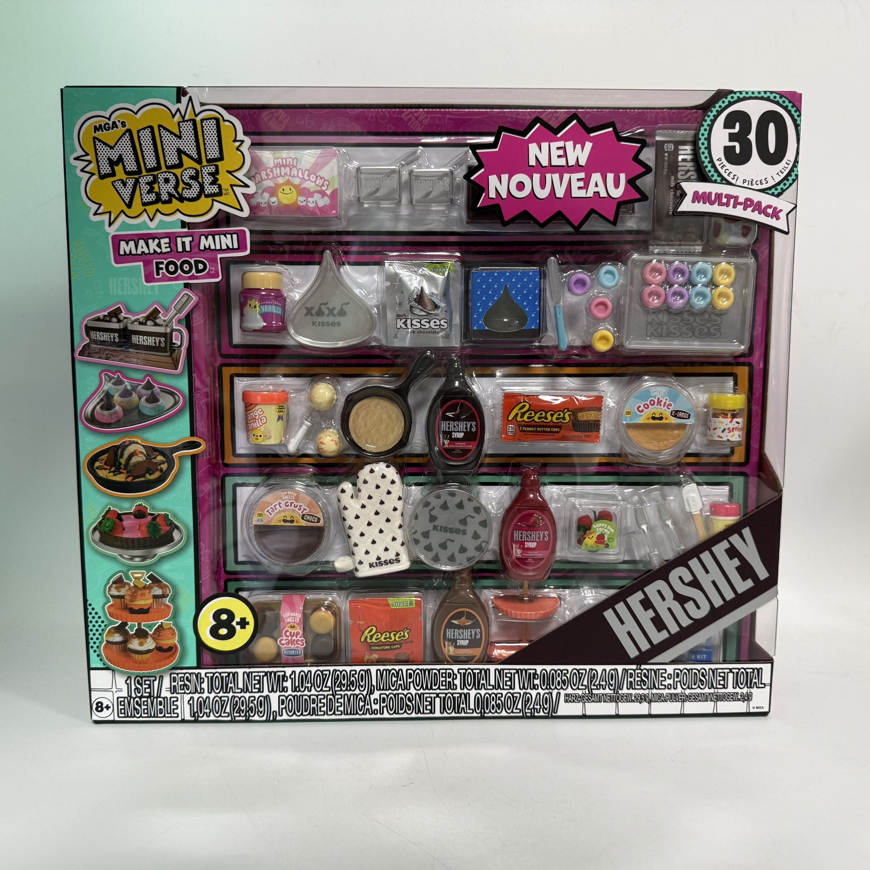 MGA MINIVERSE 掌上宇宙工坊 DIY微缩迷你仿真食物盲盒儿童玩具