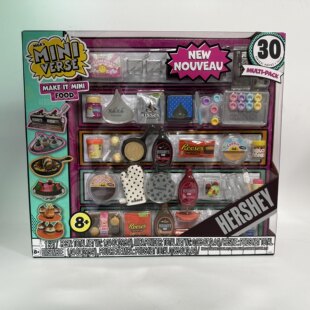 MGA MINIVERSE 掌上宇宙工坊 DIY微缩迷你仿真食物盲盒儿童玩具