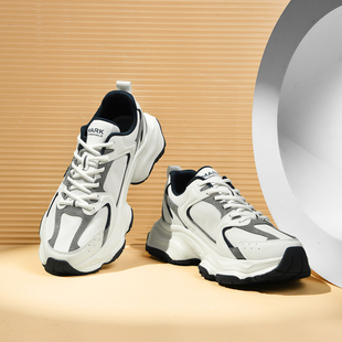 网面休闲运动跑步厚底小白老爹潮鞋 马克华菲男鞋 秋季 爆款 2025新款