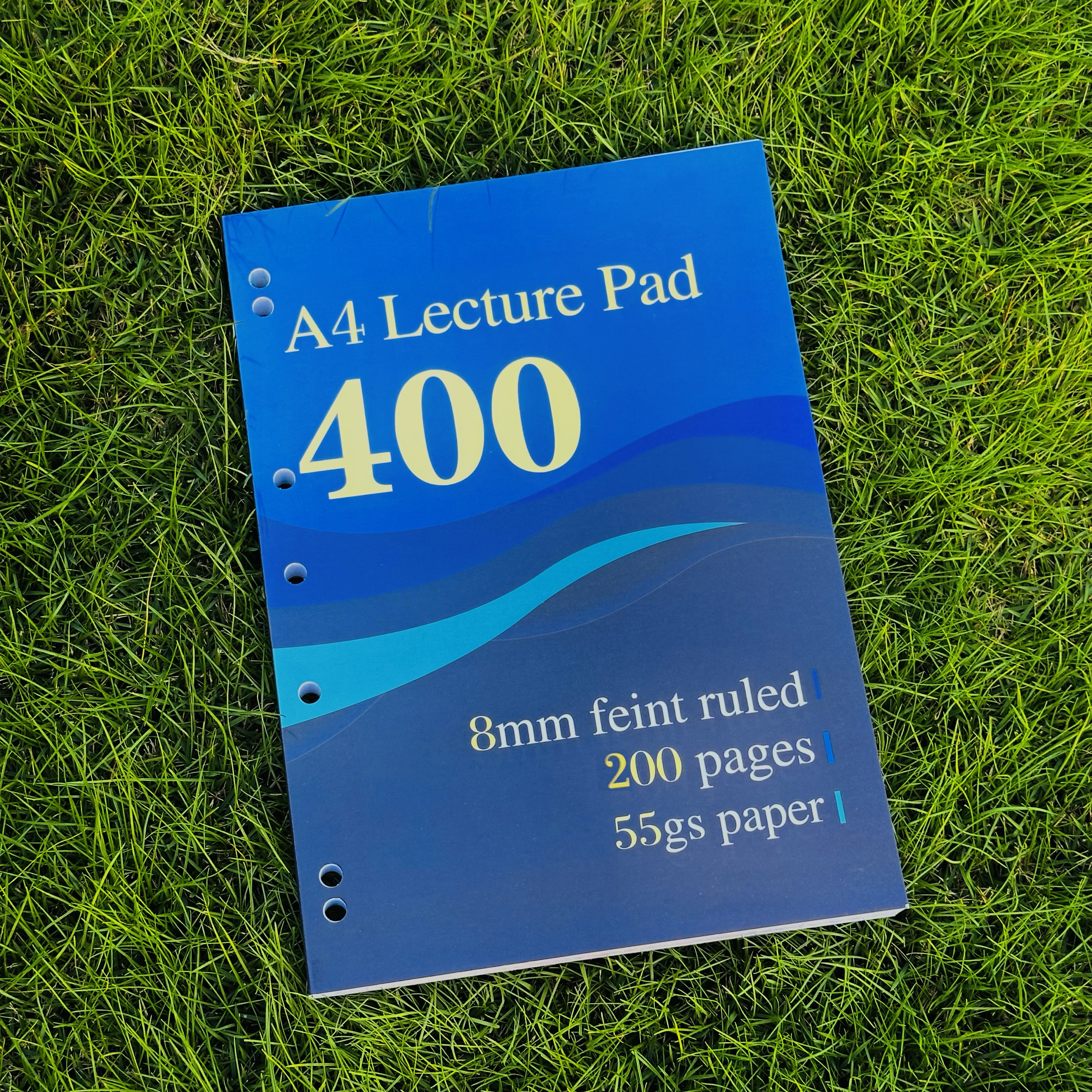 A4横线薄脆本 笔记本高颜值学生考研超厚分栏草稿开心本子文具家