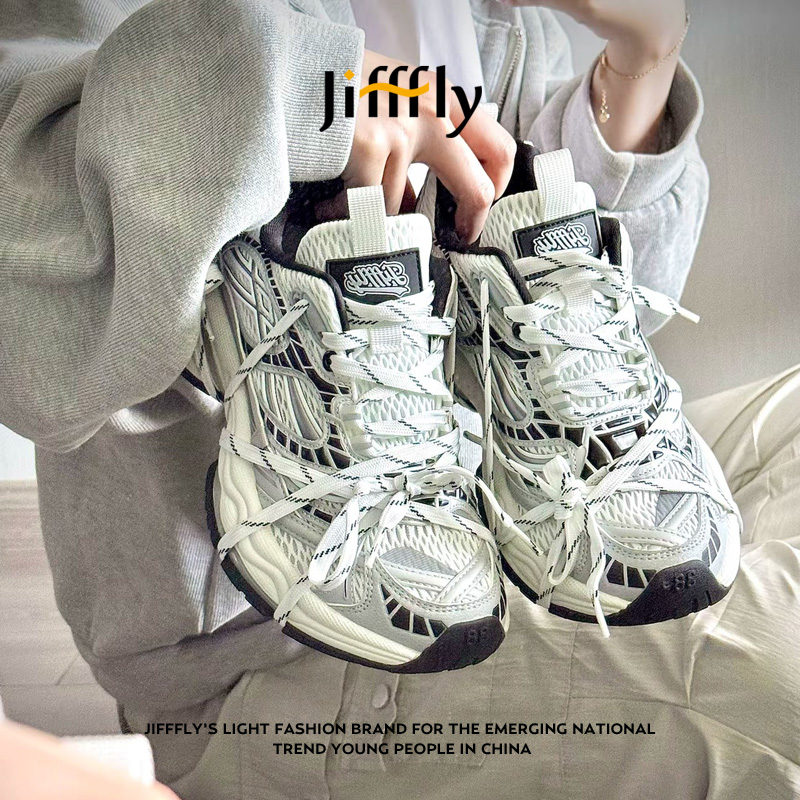 Jifffly老爹鞋男2025秋冬新款ins潮流百搭厚底增高时尚休闲运动鞋
