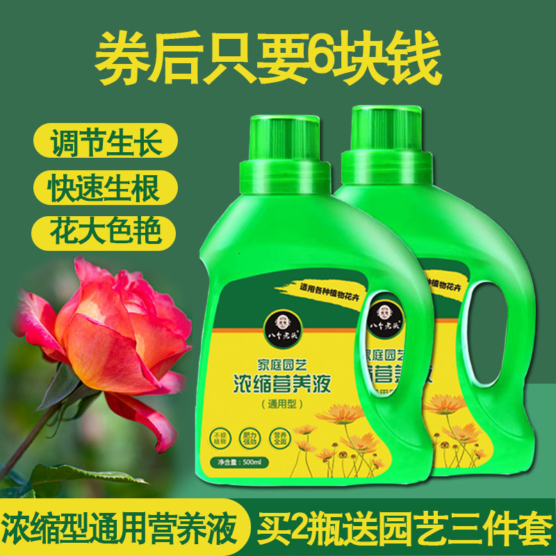 多肉植物营养液通用型花肥家用盆栽养花月季发财树多肉绿萝肥料