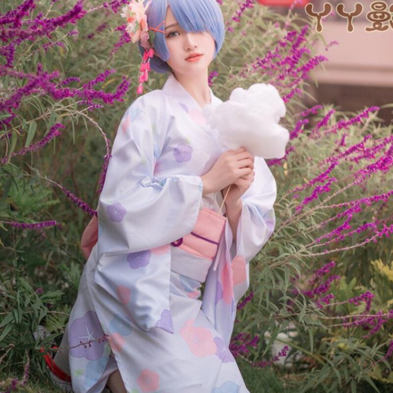 从零开始的异世界雷姆拉姆睡衣蕾姆cos和服浴衣cosplay服假发木屐在类目 模玩/动漫/周边/cos/桌游, Cosplay服饰/道具/服务, Cosplay女装中 - 来自Buy2taobao.com提供专业的淘宝代购服务