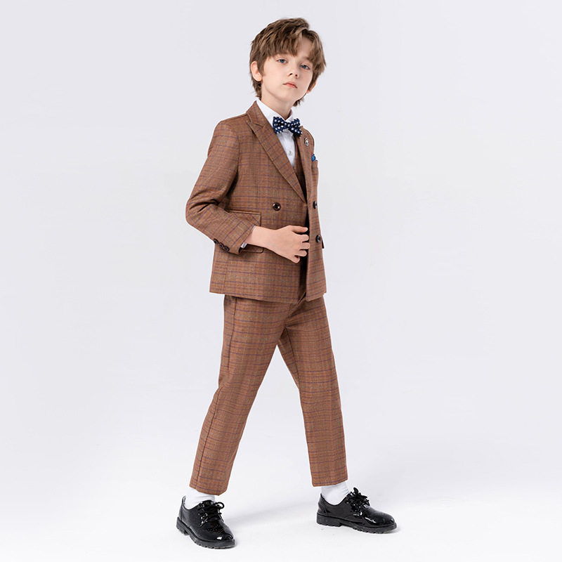 男童西装花童礼服钢琴演出服