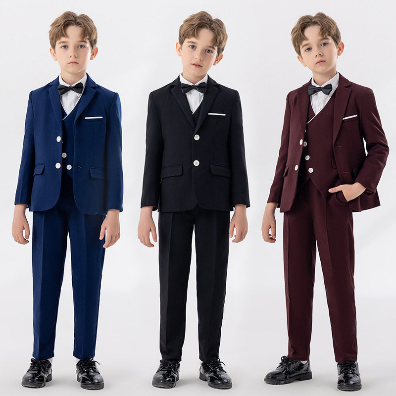 男童礼服花童西服钢琴演出服