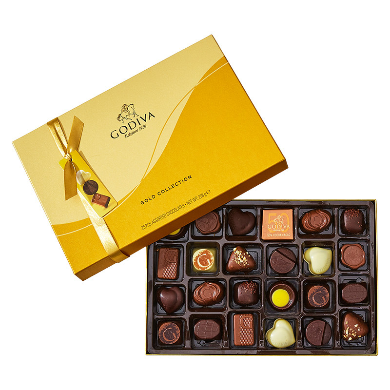 歌帝梵巧克力官方旗舰店巧克力高端品牌七夕巧克力送老婆送男友礼