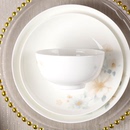 顺祥陶瓷骨瓷碗筷碗盘套装 家用餐具乔迁之喜新居碗好看高档简约