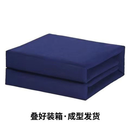 消防模型被火焰蓝被子内务被棉被可盖手工定型被豆腐块帆布标兵被