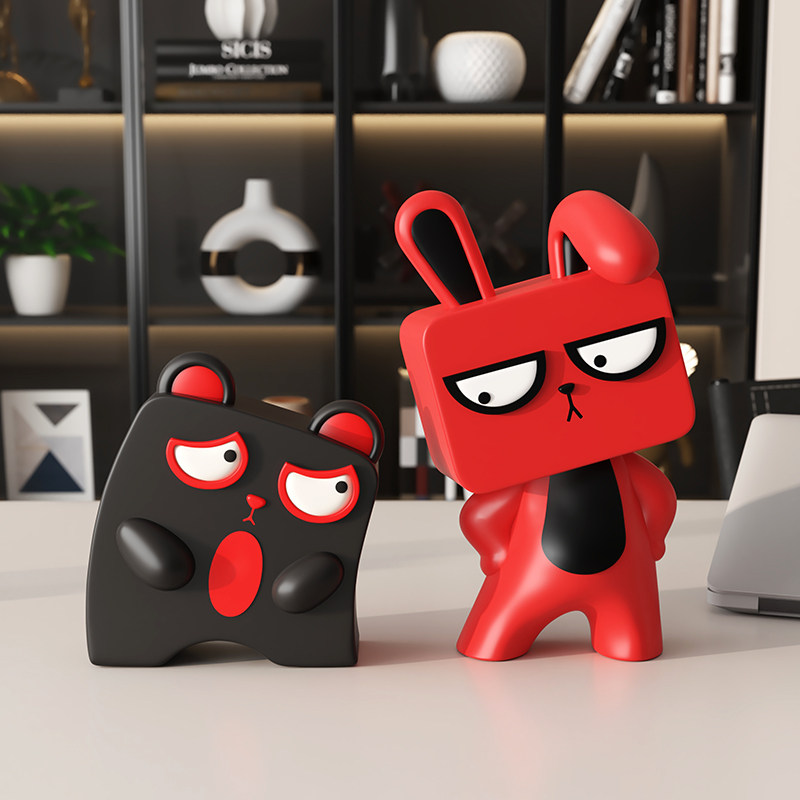 电视柜摆件乔迁礼物客厅家居饰品酒柜工艺品办公室轻奢装饰高级感