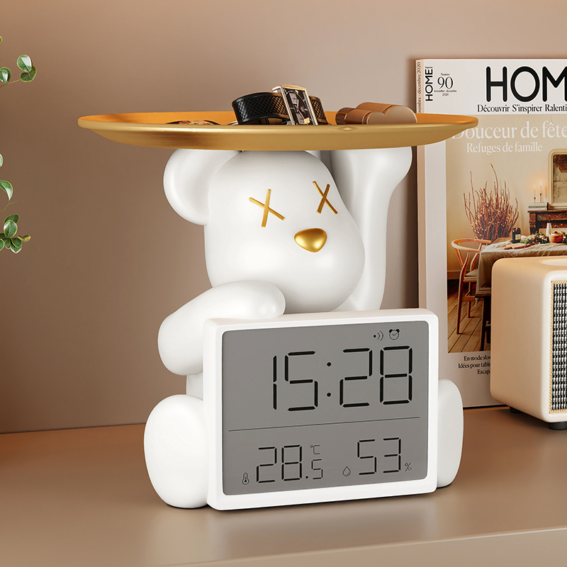 暴力熊玄关钥匙收纳摆件