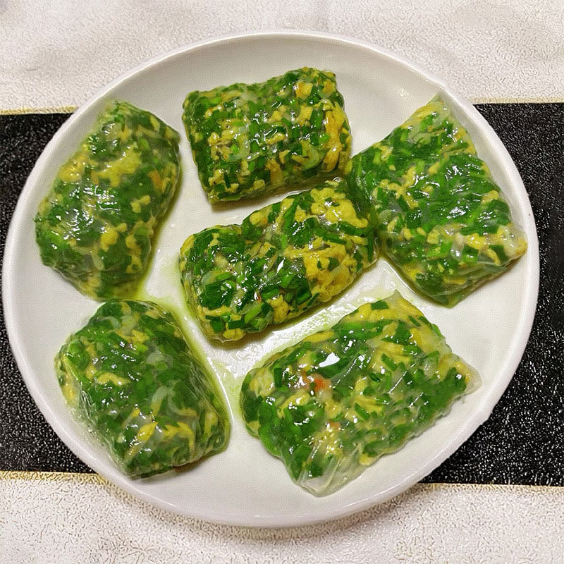 【可做低脂版韭菜盒子】水晶春卷皮透明米纸薄饼吃各种春卷家商用
