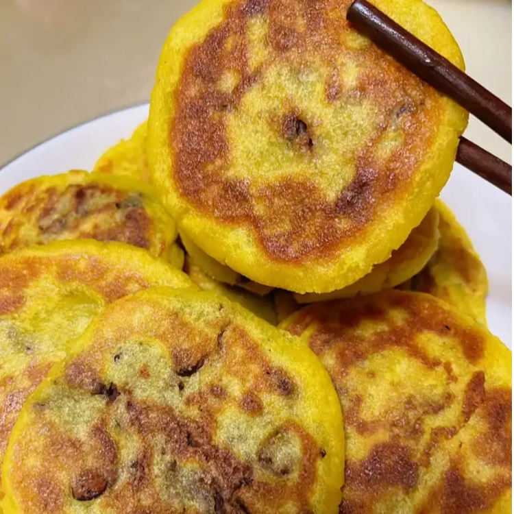 粗粮红豆饼大黄米0脂代餐软糯馅足速冻馒头粘火勺粘豆包年糕早餐