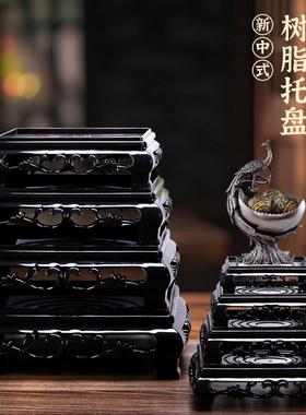 佛像方形香炉托鱼缸工艺品奇石