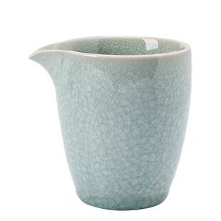 竹官公道杯冰花陶瓷茶海盛茶器家用公杯汝窑开片功夫茶具冰裂纹分