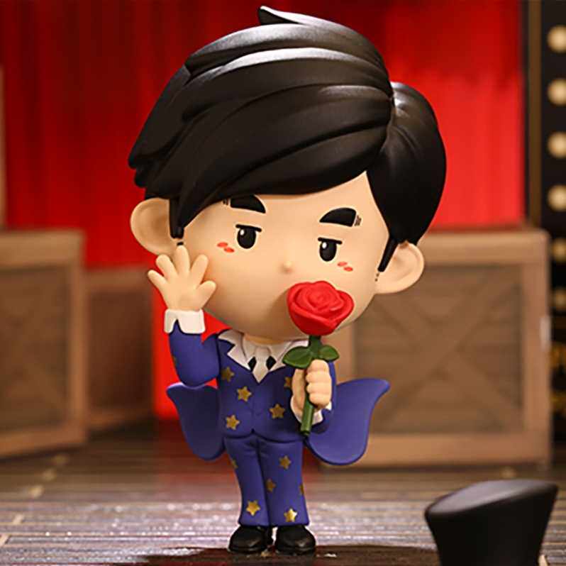 周杰伦车载摆件手办奶茶周公仔纪念品礼物周同学盲盒泡泡玛特周边