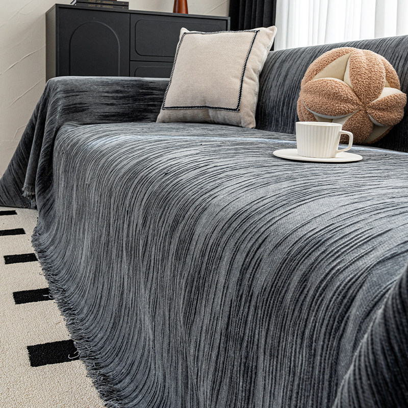 四季通用雪尼尔沙发巾一整张全盖沙发套罩盖布巾高级感防滑沙发垫,居家布艺,沙发套,淘宝优惠券,粉丝福利购,淘宝优惠卷