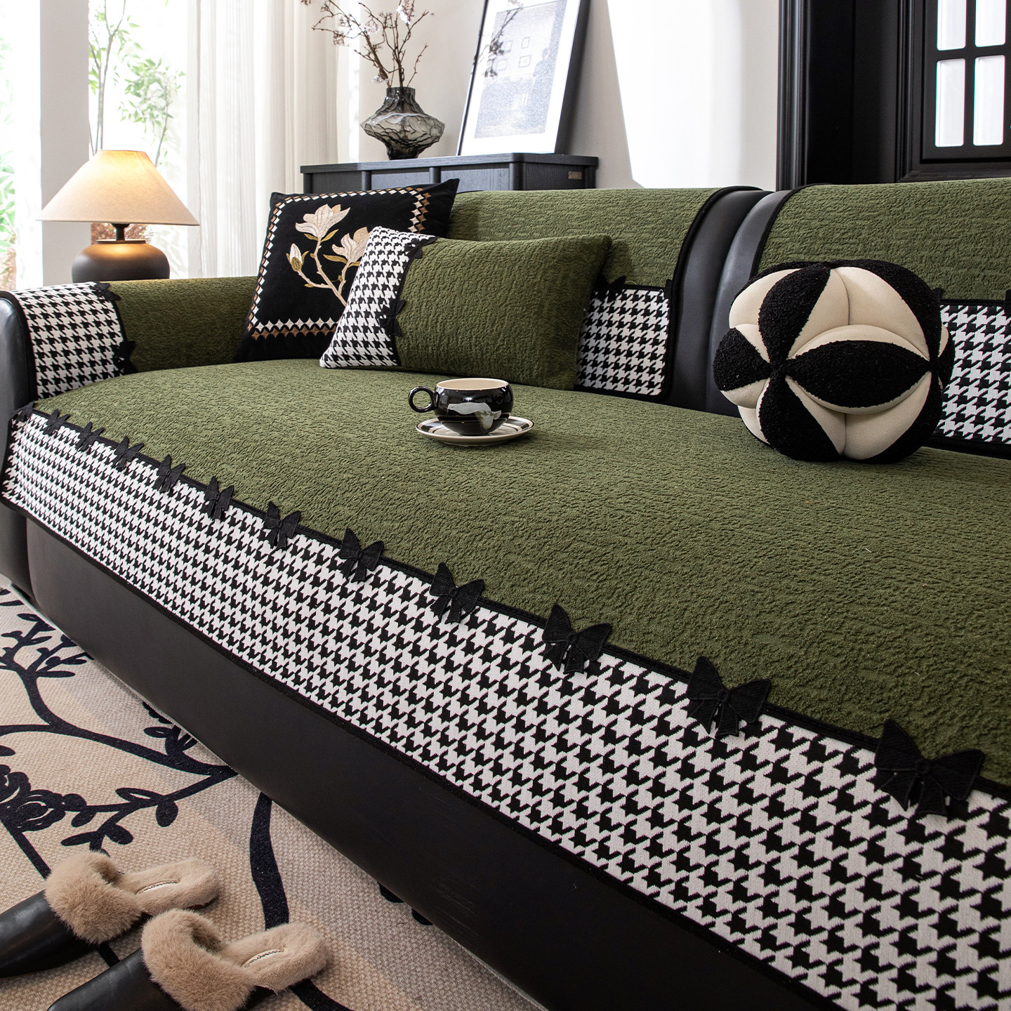 沙发垫冬2025新款四季通用固定防滑沙发坐垫子套罩盖布巾座高级感,居家布艺,沙发垫,淘宝优惠券,粉丝福利购,淘宝优惠卷