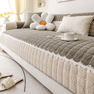 沙發墊四季 輕奢高級感固定防滑沙發坐墊子蓋布巾套罩 通用2025新款