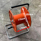 金属线盘铁线盘空盘绕线盘卷线盘手摇收线器铁线轴工字轮绕线器铁