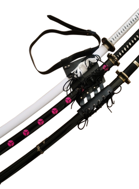 动漫Cosplay日轮刀妖刀打刀名刀PU皮革腰带武器装备挂带刀袋剑袋