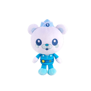 正版海底小纵队毛绒玩具巴克队长玩偶呱唧公仔儿童生日礼物皮医生