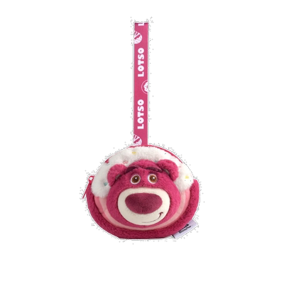 正版迪士尼授权维尼熊皮杰猪毛绒公仔挂件可爱噗噗粉猪挂件零钱包