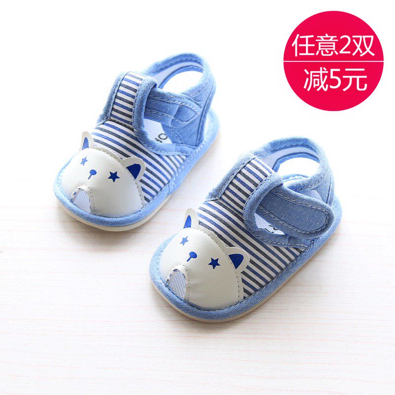 宝宝学步鞋夏季婴儿鞋子软底防滑男童女童0-1岁步前鞋幼儿布凉鞋在类目 童鞋/婴儿鞋/亲子鞋, 凉鞋中 - 来自Buy2taobao.com提供专业的淘宝代购服务