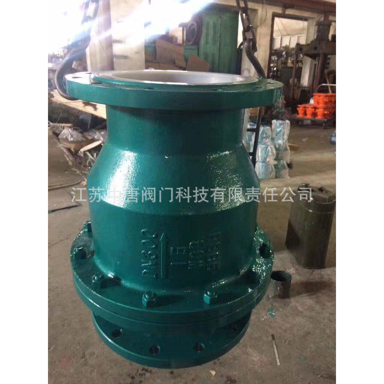 H44F46-16C铸钢衬氟翻板止回阀 F46衬氟止回阀 旋启式衬氟逆止阀