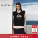 宝姿PORTSPURE女装 2026早春新品 嵌花小摩托针织马甲