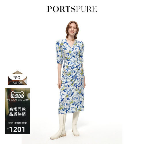 春季中国风PORTSPURE连衣裙