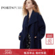 宝姿PORTSPURE女装 冬季 优雅翻领毛呢大衣RT9C203UWW052
