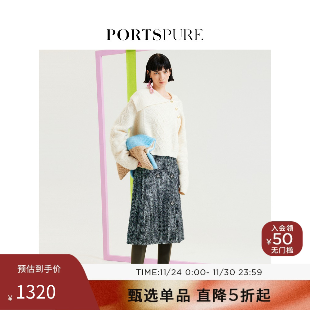 秋冬毛衣PORTSPURE翻领
