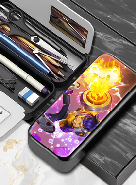 鲁班七号王者荣耀多功能大容量学生文具盒折叠耐脏ABS材质防水铅笔盒文具袋王者荣耀周边网红同款创意