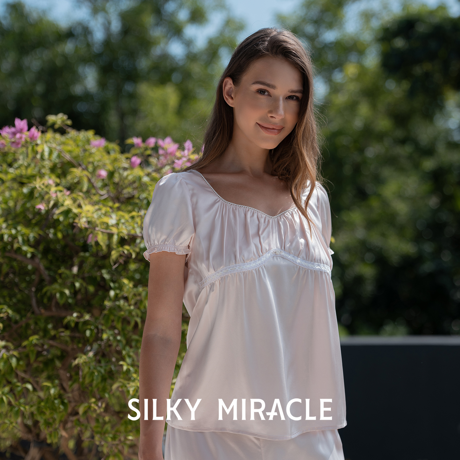 SILKYMIRACLE法式真丝睡衣外穿
